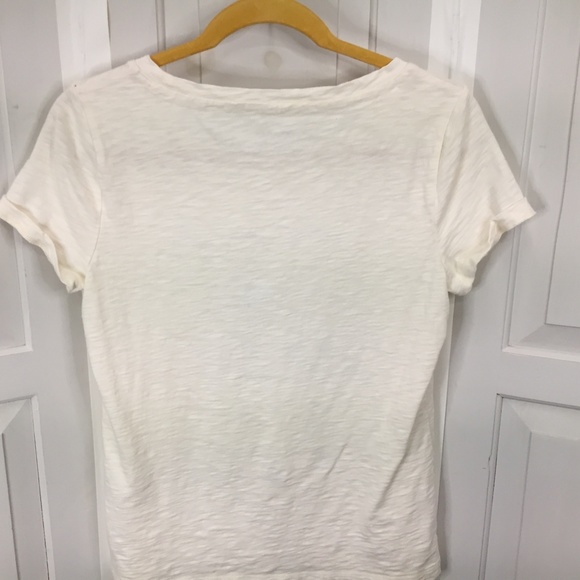 Talbots Stop to Smell the Roses Cotton Tee - Picture 12 of 15